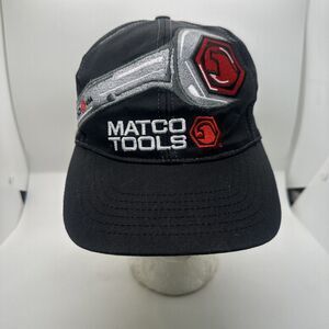 Vintage Matco Tools Men’s Hat Snapback Black Trucker Baseball Cap